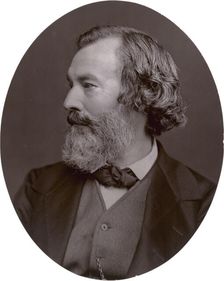 Joseph Durham, sculptor, 1878. Creator: Lock & Whitfield