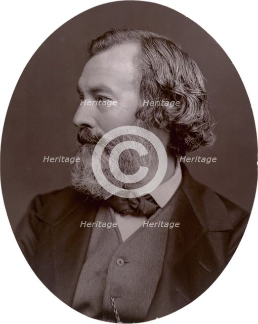 Joseph Durham, sculptor, 1878. Creator: Lock & Whitfield.