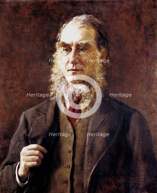 Joseph Dalton Hooker, English botanist, plant geographer and collector. Artist: Unknown