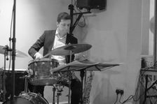 Joseph Dessauer, Davison-Hemstock Quintet, Spike’s Place, Beckenham, Kent, 2024. Creator: Brian O'Connor