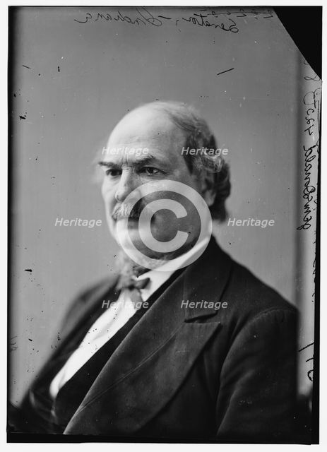 Joseph Ewing McDonald of Indiana, between 1870 and 1880. Creator: Unknown.