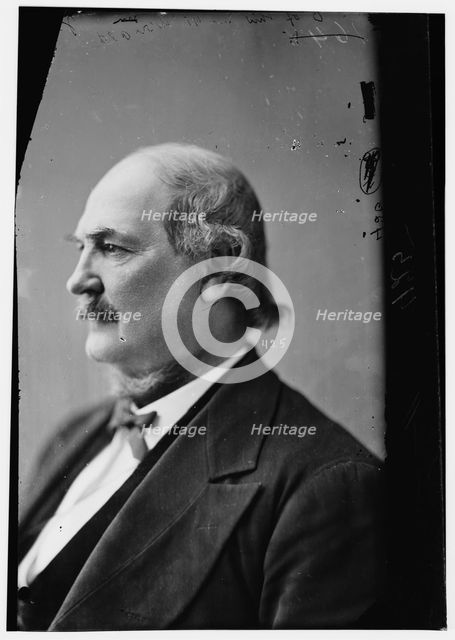 Joseph Ewing McDonald of Indiana, between 1870 and 1880. Creator: Unknown.