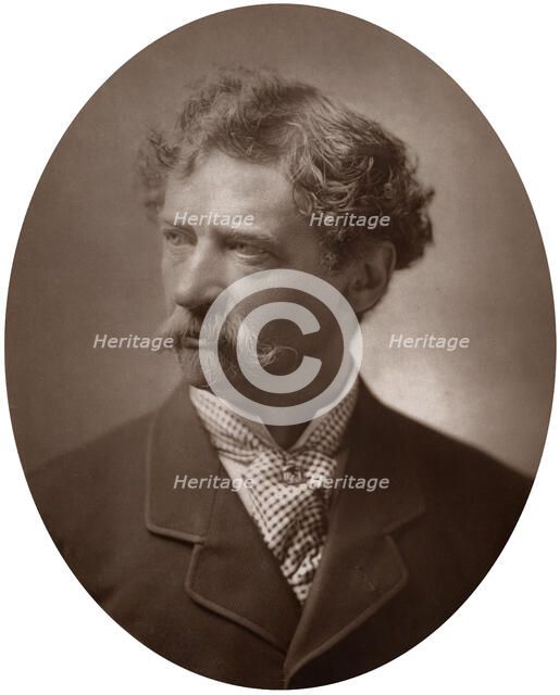 Joseph Edgar Boehm, RA, British sculptor, 1883.Artist: Lock & Whitfield