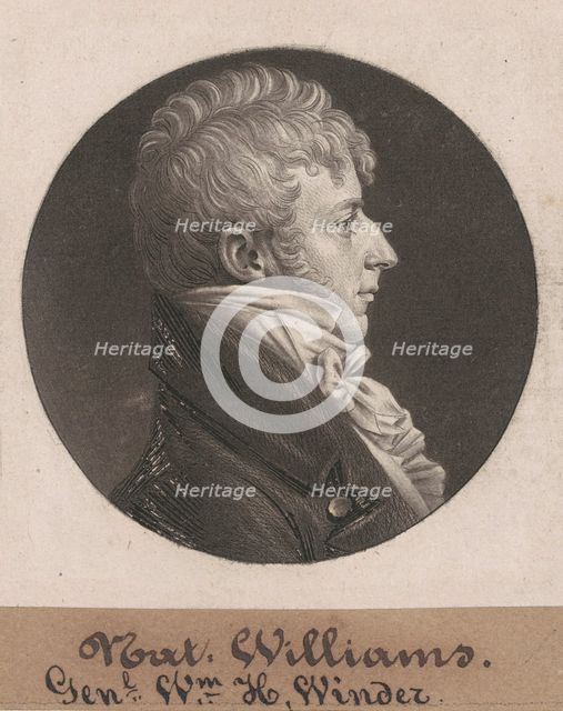 Joseph Ennalls Muse, 1804. Creator: Charles Balthazar Julien Févret de Saint-Mémin.