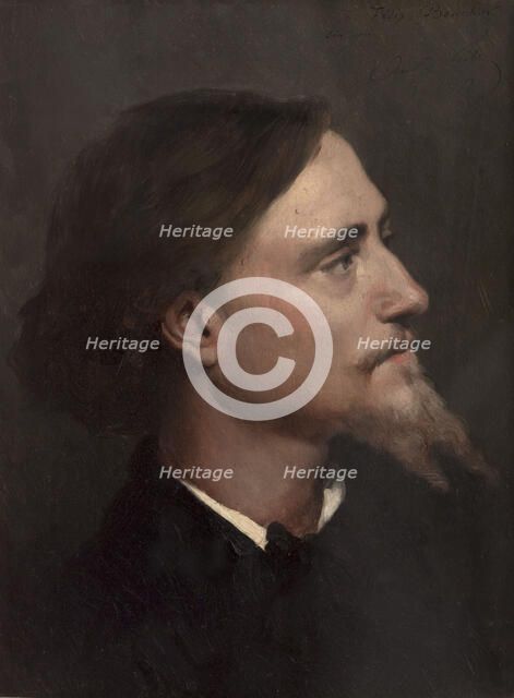 Joseph Felix Bouchor, 1879. Creator: Andre Gill.