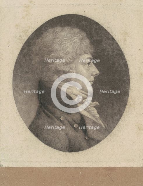Joseph Forman, c. 1803-1806. Creator: Charles Balthazar Julien Févret de Saint-Mémin.