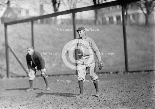 Joseph Francis Connolly, Washington Al, (Baseball), ca. 1913. Creator: Harris & Ewing.
