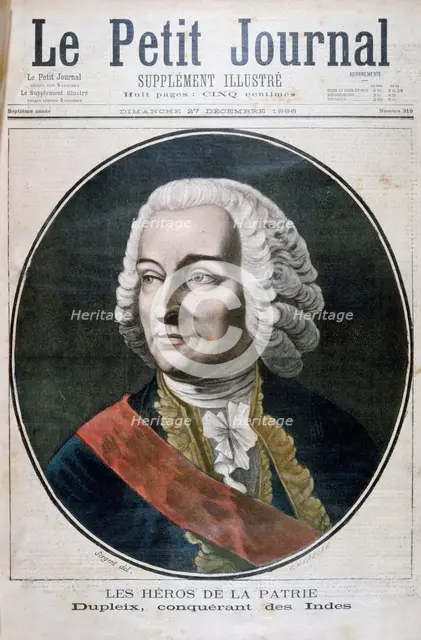 Joseph François Dupleix, 1896. Creator: F Meaulle.