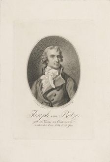 Joseph Friedrich von Retzer (1754-1824), before 1798. Creator: Keller, Joseph (1740-1823)