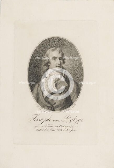 Joseph Friedrich von Retzer (1754-1824), before 1798. Creator: Keller, Joseph (1740-1823).
