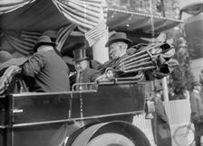 Joseph Gurney Cannon, Rep. from Illinois, Right, with Vice President Sherman, 1911. Creator: Harris & Ewing
