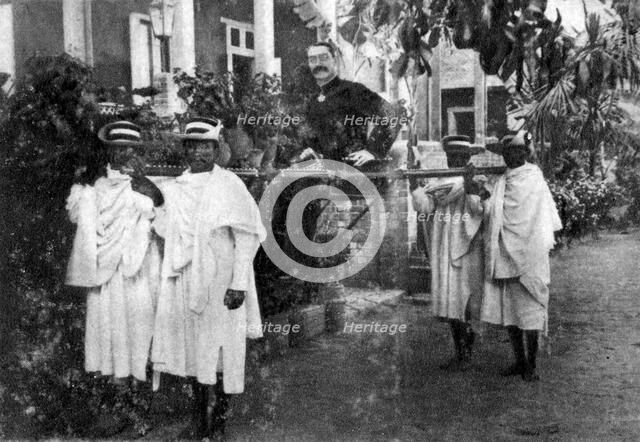 Joseph Gallieni, French general, 1899. Artist: Unknown