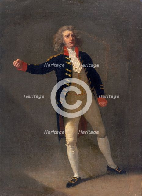 'Joseph George Holman as Chamont in Thomas Otway's "The Orphan"', c1785.   Creator: Samuel de Wilde.