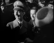 Joseph Goebbels Collecting for Charity, 1930s. Creator: British Pathe Ltd
