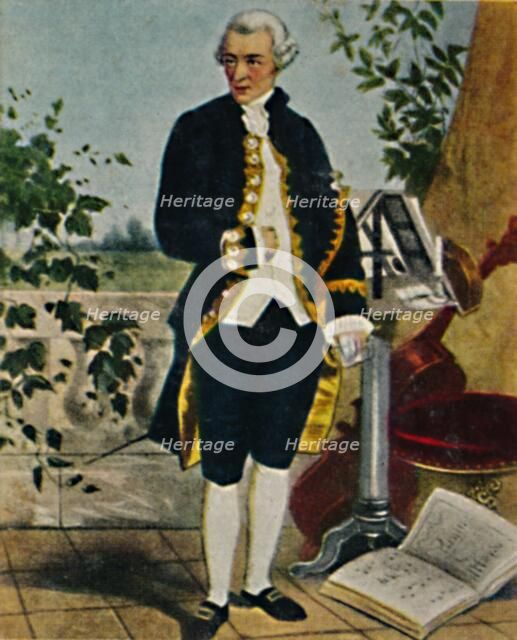'Joseph Haydn 1732-1809. - Gemälde von Hammann', 1934. Creator: Unknown.
