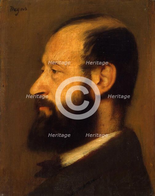 Joseph-Henri Altès (1826-1895), 1868. Creator: Edgar Degas.