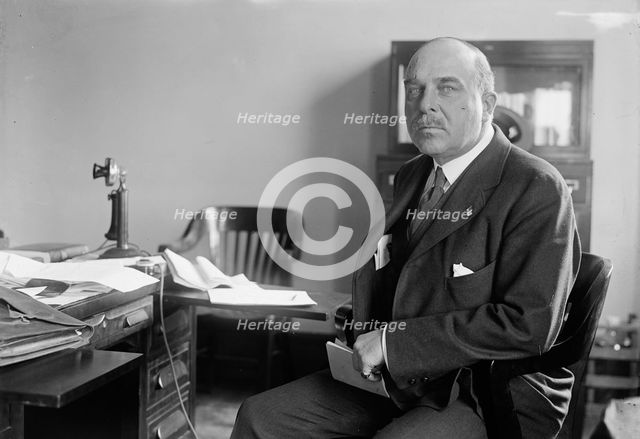 Joseph Higworth, 1917. Creator: Harris & Ewing.
