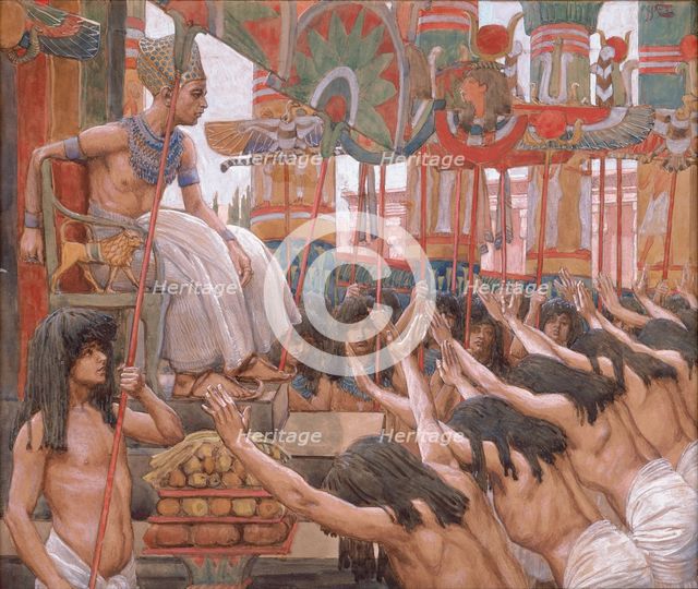 Joseph in Egypt, 1896-1902. Artist: Tissot, James Jacques Joseph (1836-1902)