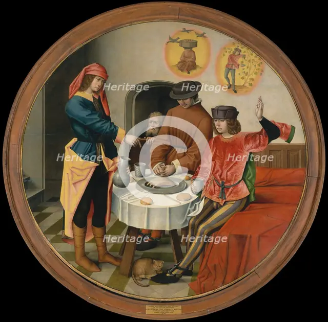 Joseph Interpreting the Dreams of His Fellow Prisoners. Creator: Master of the Story of Joseph.