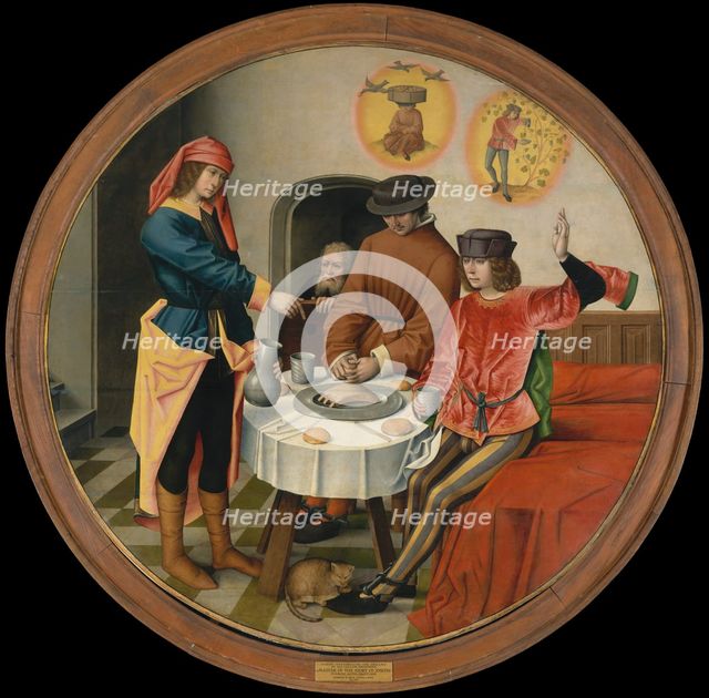 Joseph Interpreting the Dreams of His Fellow Prisoners. Creator: Master of the Story of Joseph.