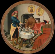 Joseph Interpreting the Dreams of His Fellow Prisoners. Creator: Master of the Story of Joseph