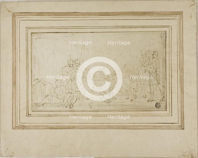 Joseph Interpreting His Dreams to his Brothers, n.d. Creator: Unknown.