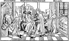 Joseph interpreting Pharaoh's dream, 1493