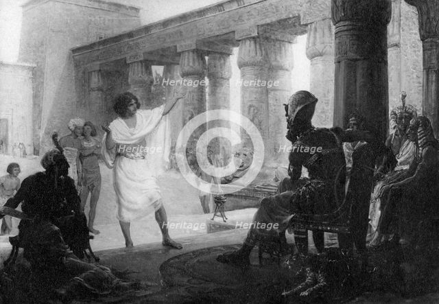 'Joseph Interpreting Pharaoh's Dream', early 20th century.Artist: Margaret Dovaston