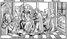 Joseph interpreting Pharaoh's dream, 1493