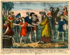 Joseph is sold by his brothers. Creator: Unknown