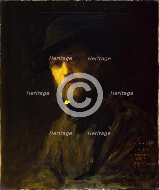 Joseph Israels-Painted Jointly with Israels, G.P. Chalmers & Hugh Cameron, 1870. Creators: Jozef Israels, George Reid, Hugh Cameron, George Paul Chalmers.