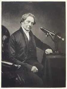 Joseph Jackson Lister, English wine merchant and amateur microscopist, 1830s. Creator: Maull & Co