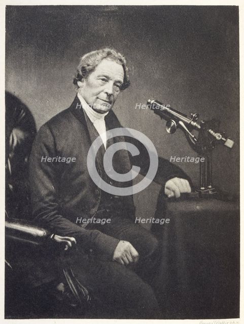 Joseph Jackson Lister, English wine merchant and amateur microscopist, 1830s. Creator: Maull & Co.