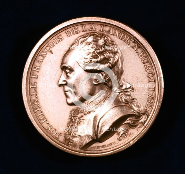 Joseph Jerome Lefrancais de Lalande, French astronomer, 19th century.  Creator: Unknown.