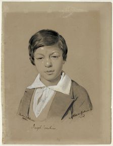 Joseph Joachim, 1845. Creator: Wilhelm Girtner