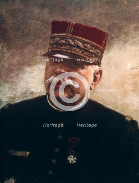 Joseph Joffre, French First World War general (1926). Artist: Unknown