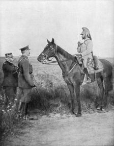 Joseph Joffre, Lord Kitchener and General Baratier, France, World War I, 16 August 1915