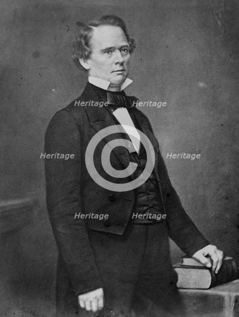 Joseph Lane of Oregon, between 1855 and 1865. Creator: Unknown.