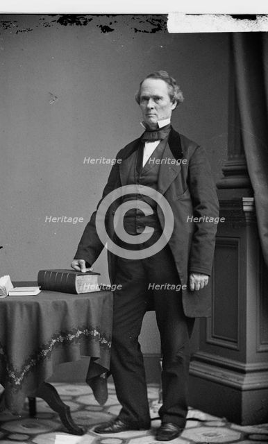 Joseph Lane of Oregon, between 1855 and 1865. Creator: Unknown.