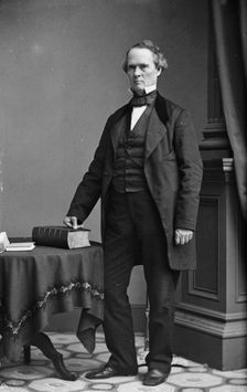 Joseph Lane of Oregon, between 1855 and 1865. Creator: Unknown