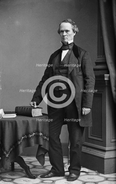 Joseph Lane of Oregon, between 1855 and 1865. Creator: Unknown.