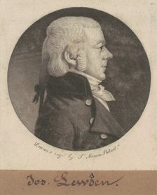 Joseph Lewden, 1802. Creator: Charles Balthazar Julien Févret de Saint-Mémin