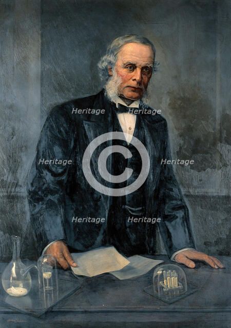 Joseph Lister, 1st Baron Lister (1827-1912), surgeon, c1890s. Creator: Harry Herman Salomon.