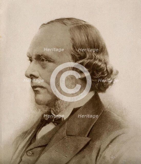 Joseph Lister, 1st Baron Lister, c1880s. Creator: Unknown.