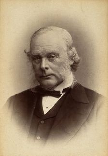 Joseph Lister, Baron Lister. Creator: Elliott & Fry