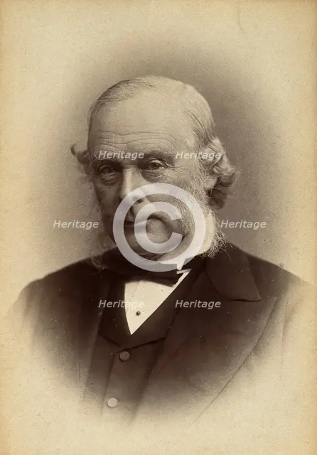 Joseph Lister, Baron Lister. Creator: Elliott & Fry.