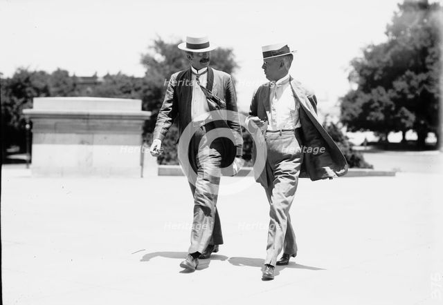 Joseph Little Bristow, Assistant Postmaster General; Senator From Kansas, (Left), 1911. Creator: Harris & Ewing.