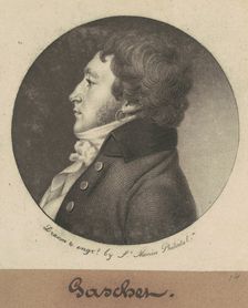 Joseph Louis Gaschet de L'Isle, 1800. Creator: Charles Balthazar Julien Févret de Saint-Mémin