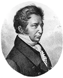 Joseph Louis Gay-Lussac, French chemist, physicist and balloonist, c1824. Creator: Unknown