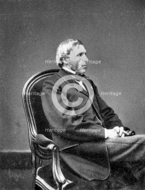 Joseph Louis Gay-Lussac, French physicist and chemist, 1848. Artist: Unknown